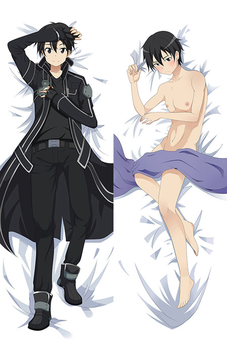 Kirito Dakimakura Body Pillow Hoes
