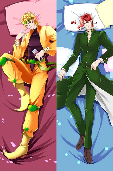 Dio Brando and Noriaki Kakyoin Fodera per Dakimakura