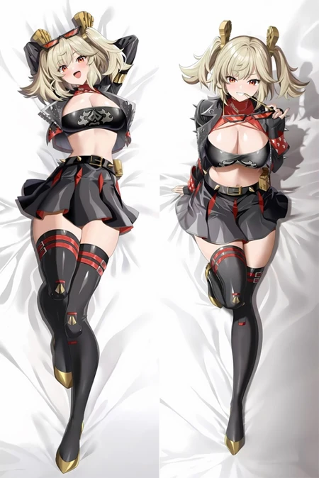 Burnice White Fodera per Dakimakura