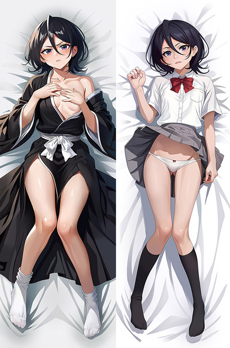 Funda de dakimakura de Rukia Kuchiki, imagen del producto 1