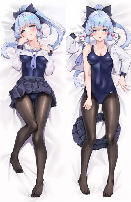 Kamisato Ayaka Dakimakura Body Pillow Kissenbezug