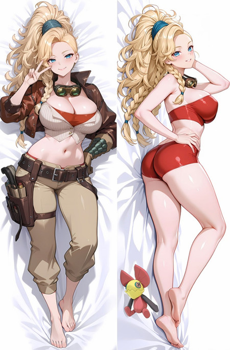 Gemma Dakimakura Body Pillow Hoes