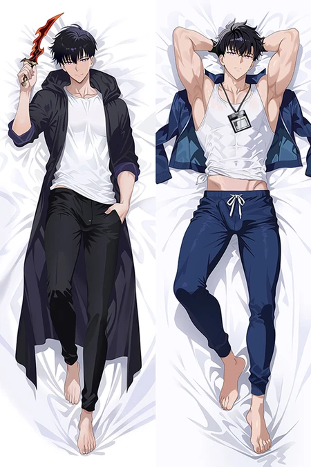 Sung Jinwoo Funda de Dakimakura