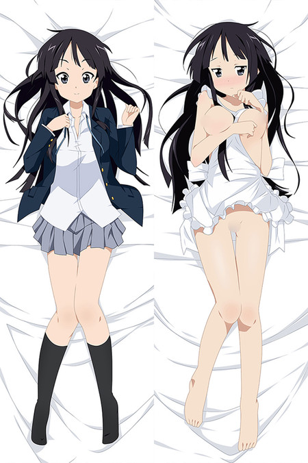 Mio Akiyama 18+ NSFW Dakimakura Body Pillow Cover