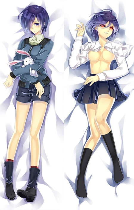 Touka Kirishima 18+ NSFW Dakimakura Body Pillow Kissenbezug