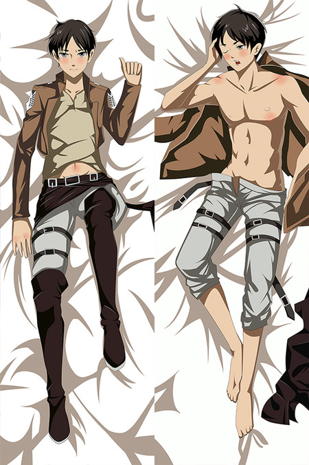 Eren Yeager Dakimakura Body Pillow Hoes