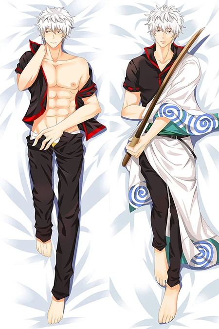 Gintoki Sakata Dakimakura Body Pillow Cover