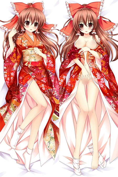 Reimu Hakurei 18+ NSFW Dakimakura Body Pillow Kissenbezug