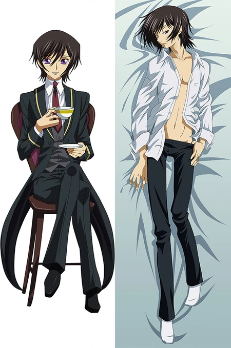 Lelouch Lamperouge Dakimakura Body Pillow Cover