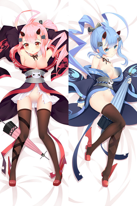 Ikazuchi and Inazuma 18+ NSFW Fodera per Dakimakura