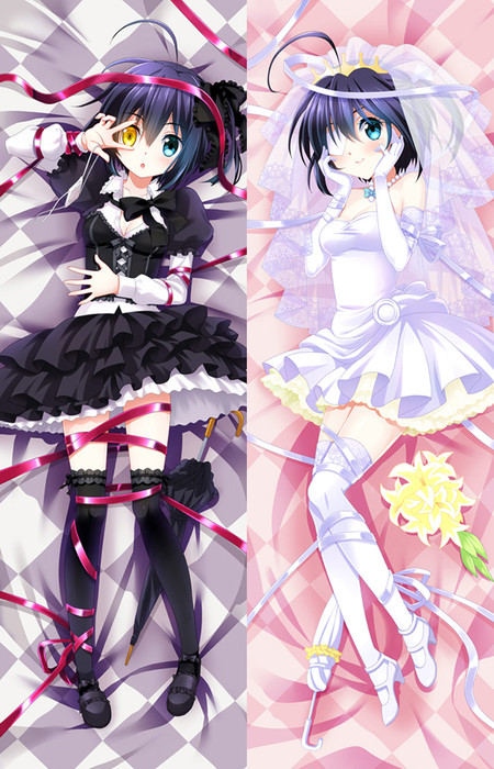 Rikka Takanashi Dakimakura Body Pillow Kissenbezug