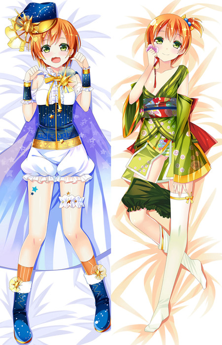 Rin Hoshizora Dakimakura Body Pillow Kissenbezug