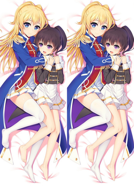 Yuinshiel and Rena Asteria Dakimakura