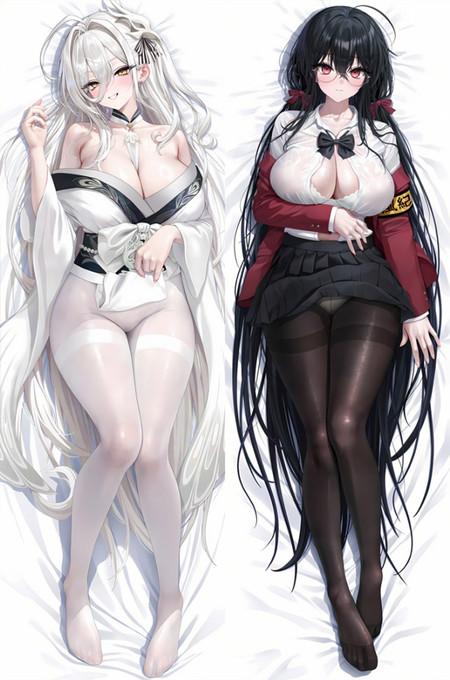 Hakuhou and Taihou Funda de Dakimakura