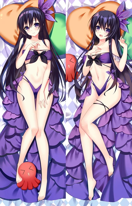 Tohka Yatogami Dakimakura Body Pillow Hoes