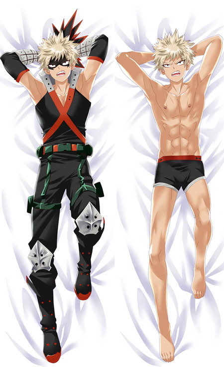 Katsuki Bakugo Dakimakura Body Pillow Hoes