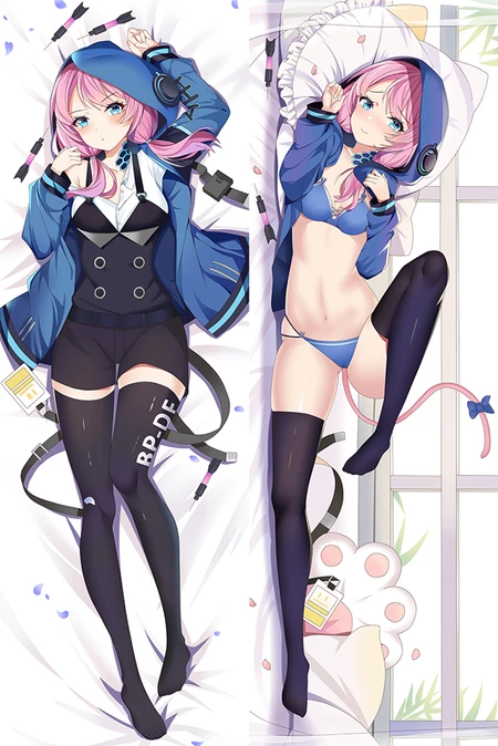 Blue Poison Dakimakura Body Pillow Cover