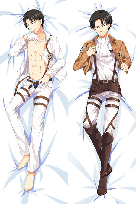 Levi Ackerman Dakimakura Body Pillow Hoes
