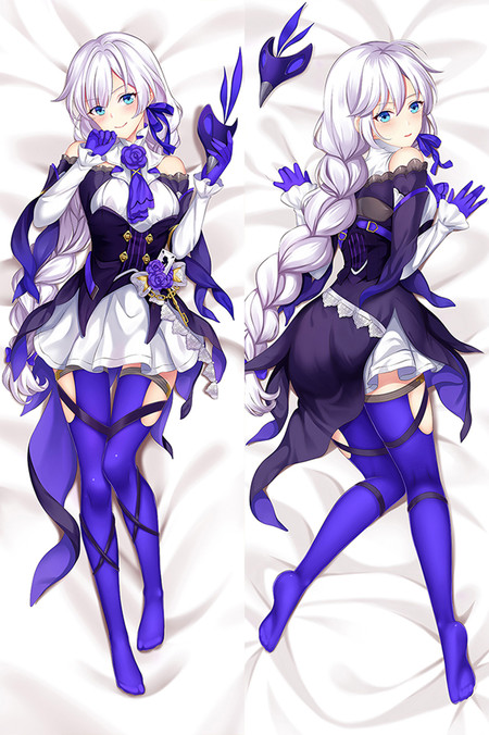 Kallen Kaslana Dakimakura Body Pillow Hoes