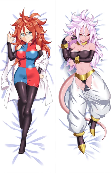 Android 21 Dakimakura Body Pillow Kissenbezug