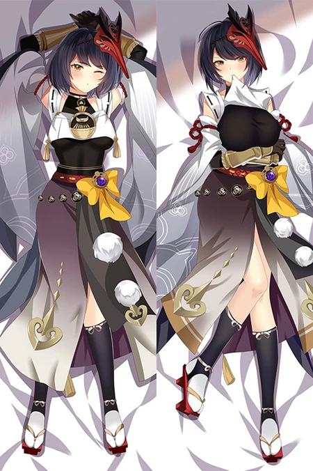 Kujou Sara Dakimakura Body Pillow Hoes