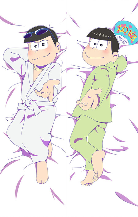 Karamatsu and Osomatsu Dakimakura Body Pillow Hoes