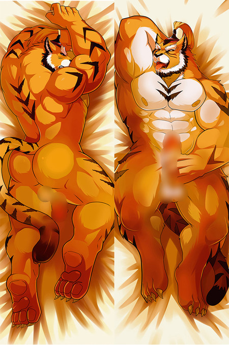 Furry 18+ NSFW Dakimakura Body Pillow Kissenbezug