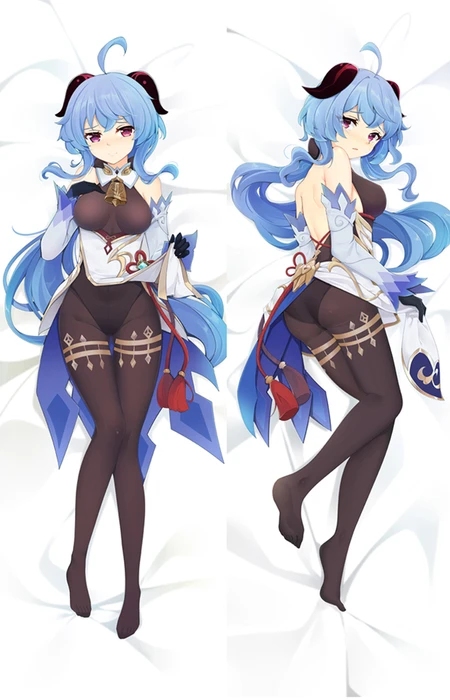Ganyu Dakimakura Body Pillow Hoes