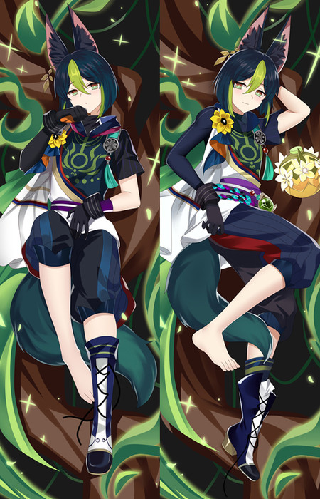 Tighnari Dakimakura Body Pillow Cover