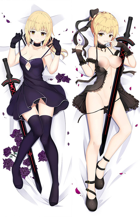 Artoria Pendragon  18+ NSFW Dakimakura Body Pillow Hoes