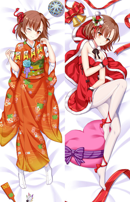 Misaka Mikoto Dakimakura Body Pillow Cover