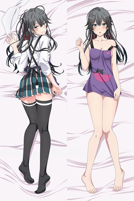 Yukino Yukinoshita Dakimakura Body Pillow Kissenbezug