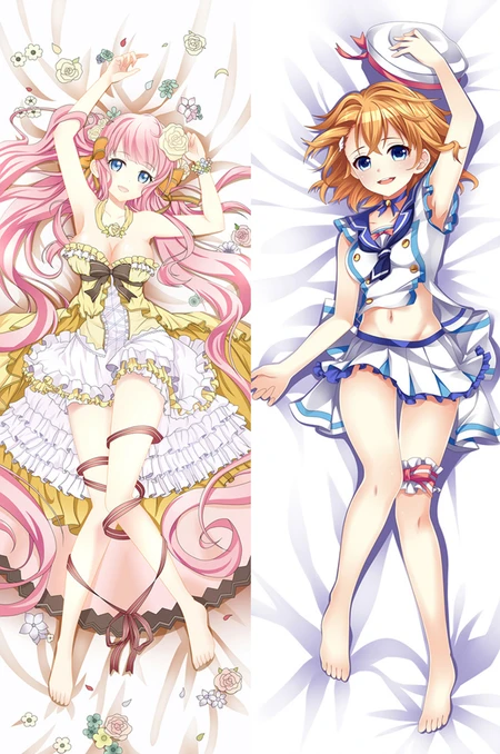 Himeka Sadamori and Fumi Futagawa Fodera per Dakimakura