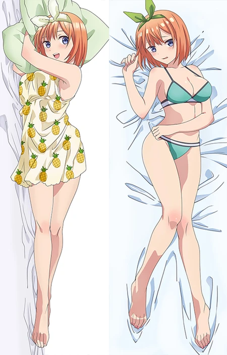 Yotsuba Nakano Dakimakura Body Pillow Cover
