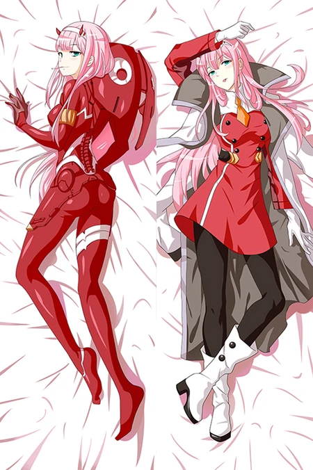 Zero Two Dakimakura Body Pillow Cover
