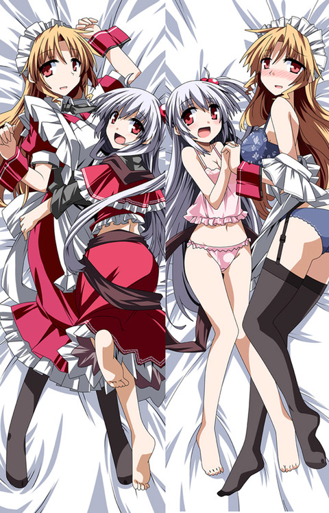 Shinki and Yumeko Dakimakura Body Pillow Kissenbezug