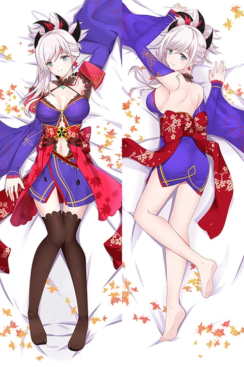 Miyamoto Musashi Dakimakura Body Pillow Cover