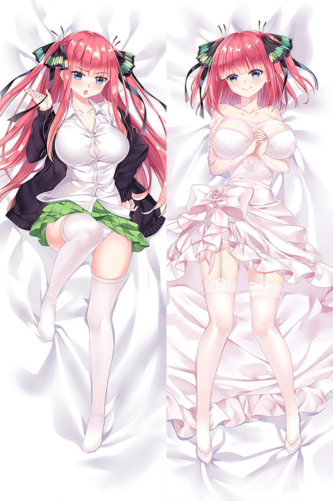Nino Nakano Dakimakura Body Pillow Cover
