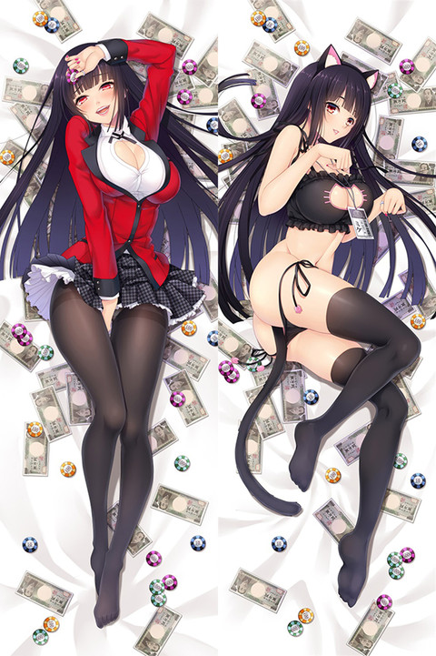 Yumeko Jabami Funda de almohada corporal Dakimakura