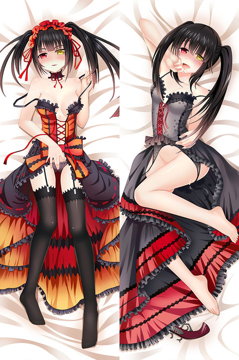 Kurumi Tokisaki Dakimakura Body Pillow Cover
