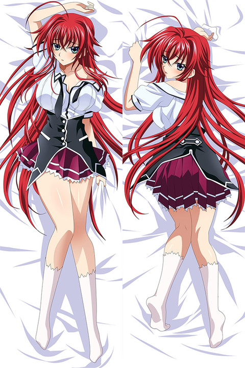 Rias Gremory Dakimakura Body Pillow Cover
