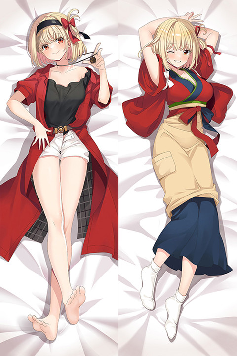 Chisato Nishikigi Dakimakura Body Pillow Cover