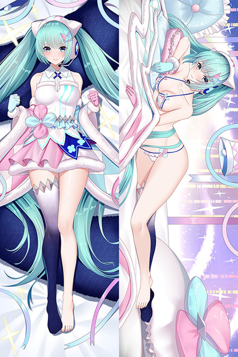 Hatsune Miku Dakimakura Body Pillow Cover