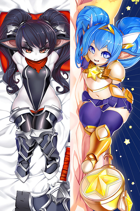 Poppy Funda de almohada corporal Dakimakura
