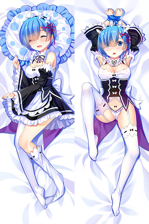 Rem Dakimakura Body Pillow Cover