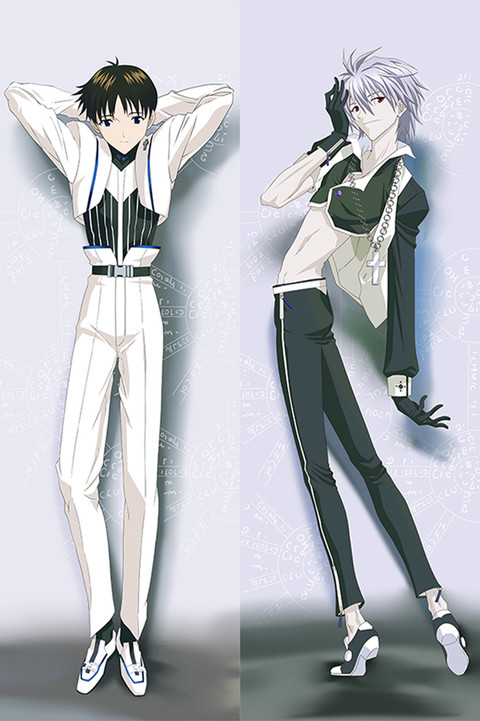 Kaworu Nagisa & Shinji Ikari Dakimakura Body Pillow Cover