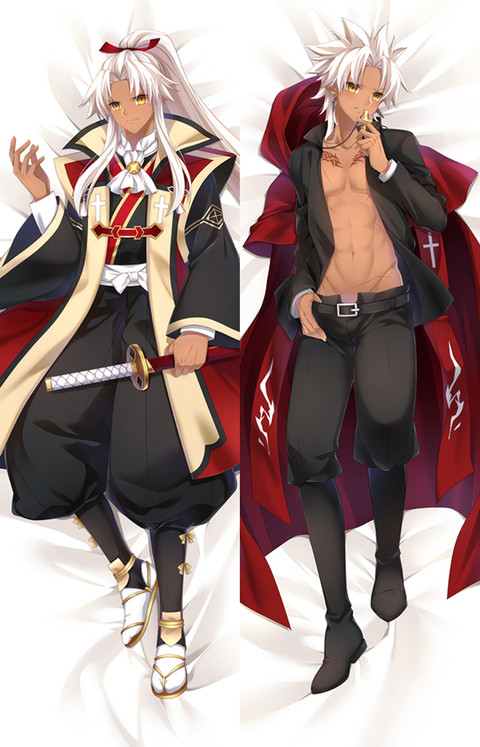 Shirou Kotomine Dakimakura Body Pillow Cover