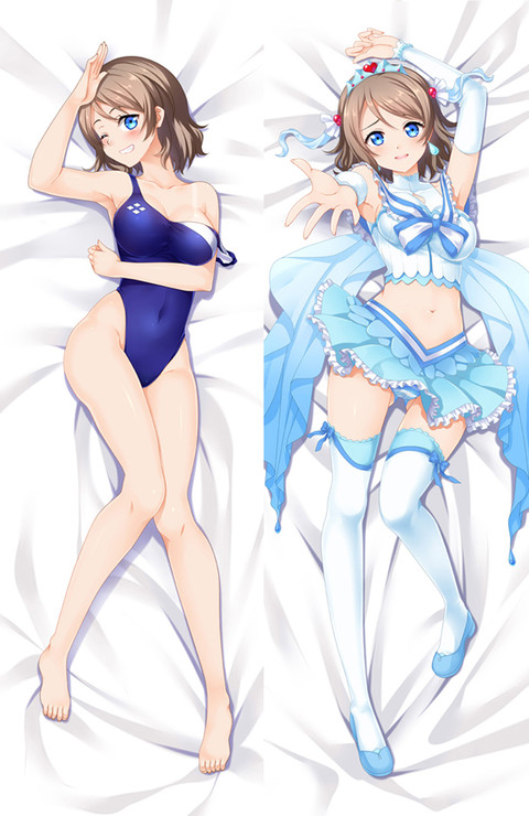 You Watanabe Dakimakura Body Pillow Kissenbezug