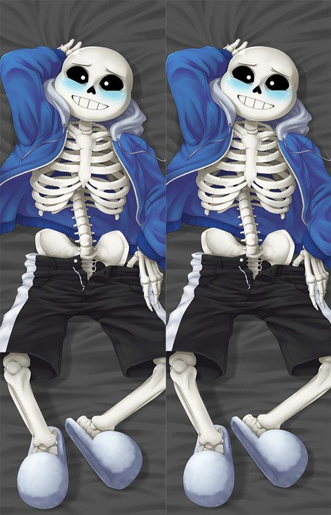 Sans Dakimakura Body Pillow Cover