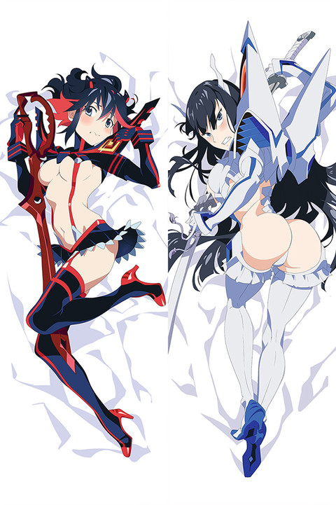Ryuko Matoi and Satsuki Kiryuin Dakimakura Body Pillow Cover